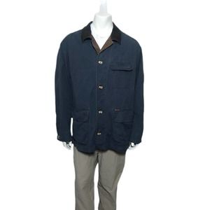 Marlboro Classics  VTG Navy Outdoor Utility Jacket